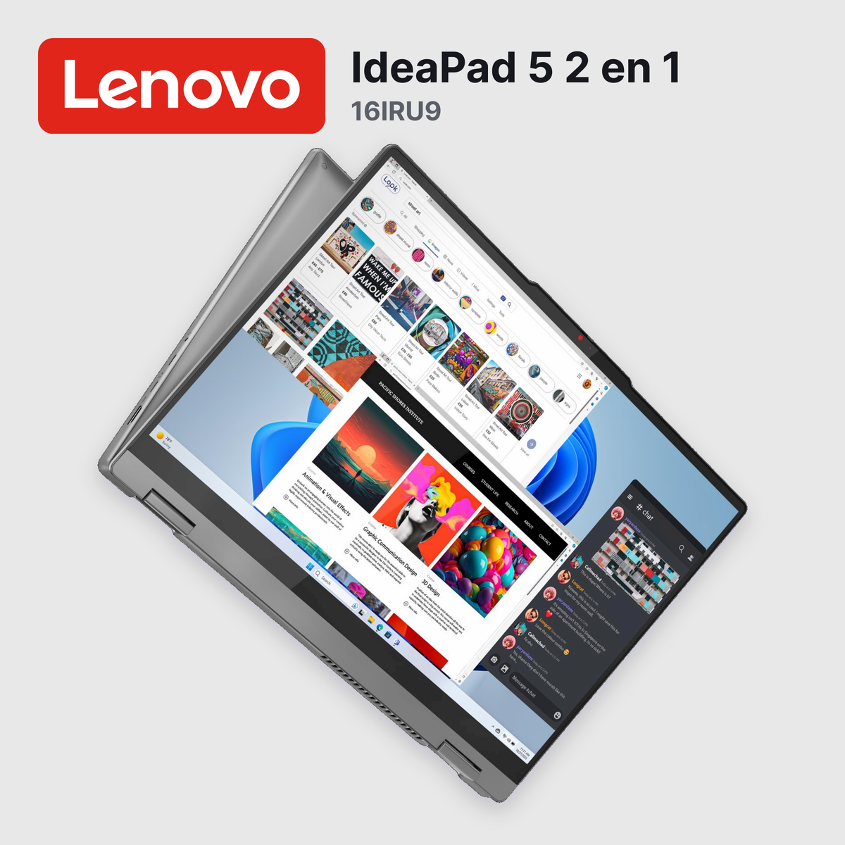 Laptop Lenovo IdeaPad 5 2 en 1 16IRU9 Core 5-120U 16GB 512GB SSD 16" (83DU004VUS)