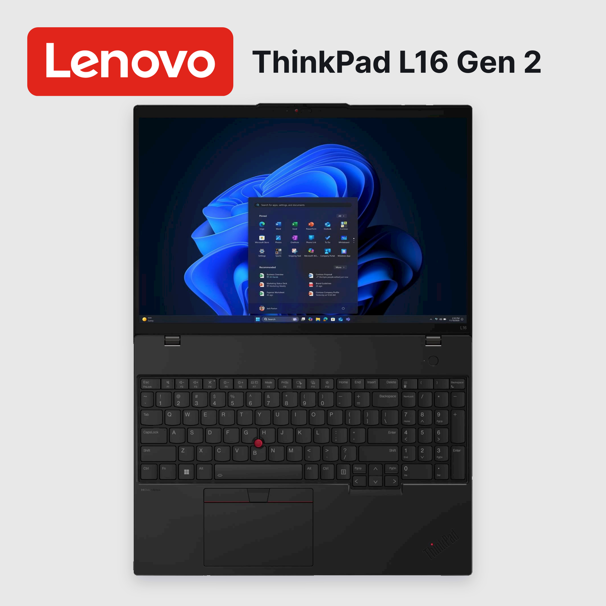 Laptop Lenovo ThinkPad L16 Gen 2 Ryzen 7-250 16GB 512GB SSD 16" (21SC001DLM)
