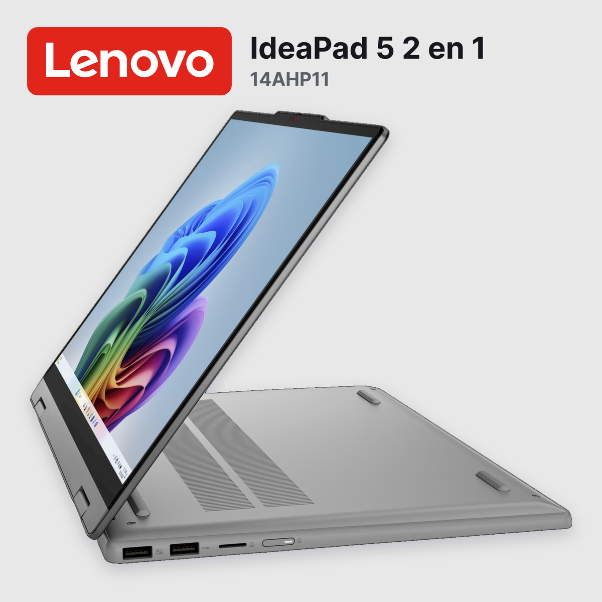 Laptop Lenovo IdeaPad 5 2 en 1 14AHP11 Ryzen 7-250 16GB 512GB SSD 14" (83UJ0012LM)