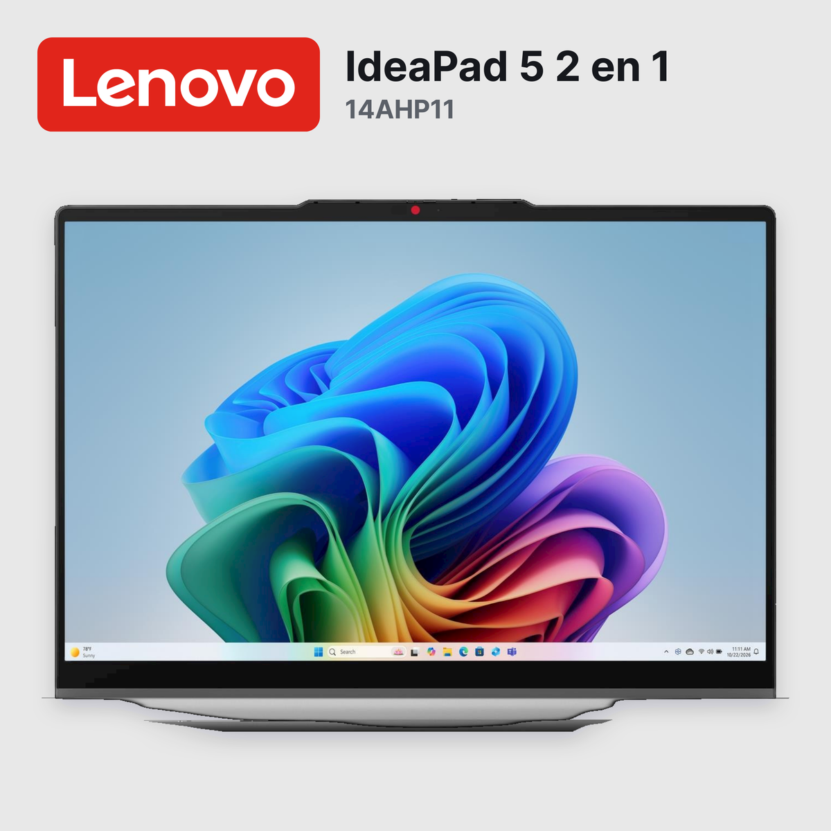 Laptop Lenovo IdeaPad 5 2 en 1 14AHP11 Ryzen 7-250 16GB 512GB SSD 14" (83UJ0012LM)