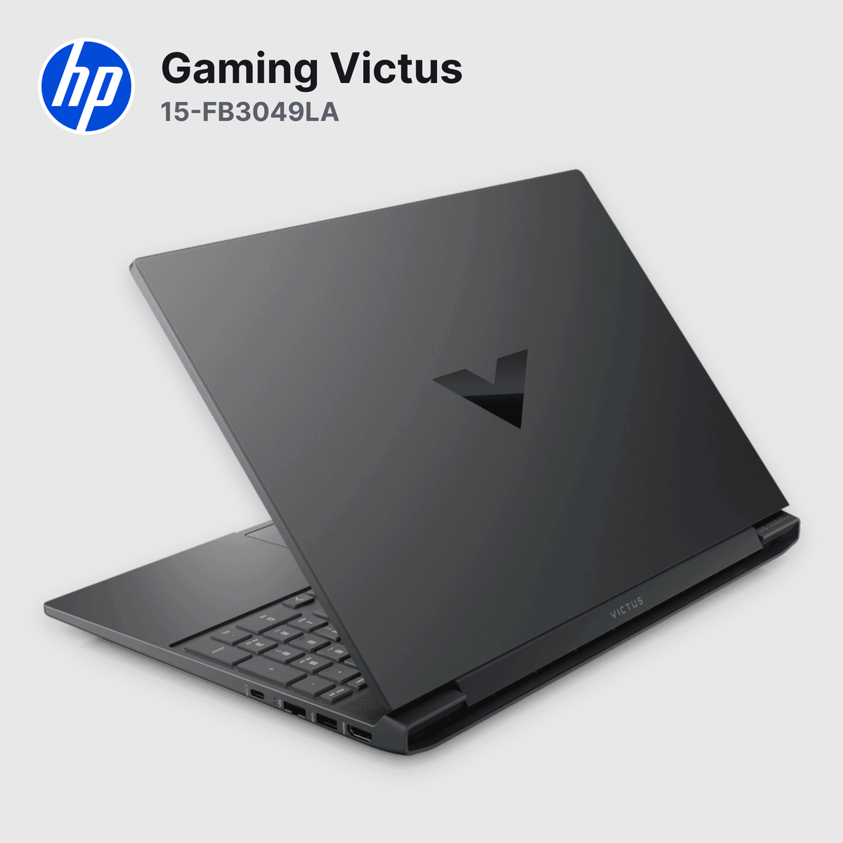 Laptop HP Gaming Victus 15-FB3049LA Ryzen 7-7445HS 8GB 512GB SSD RTX 4050 15.6" (D53P1LA#ABM)