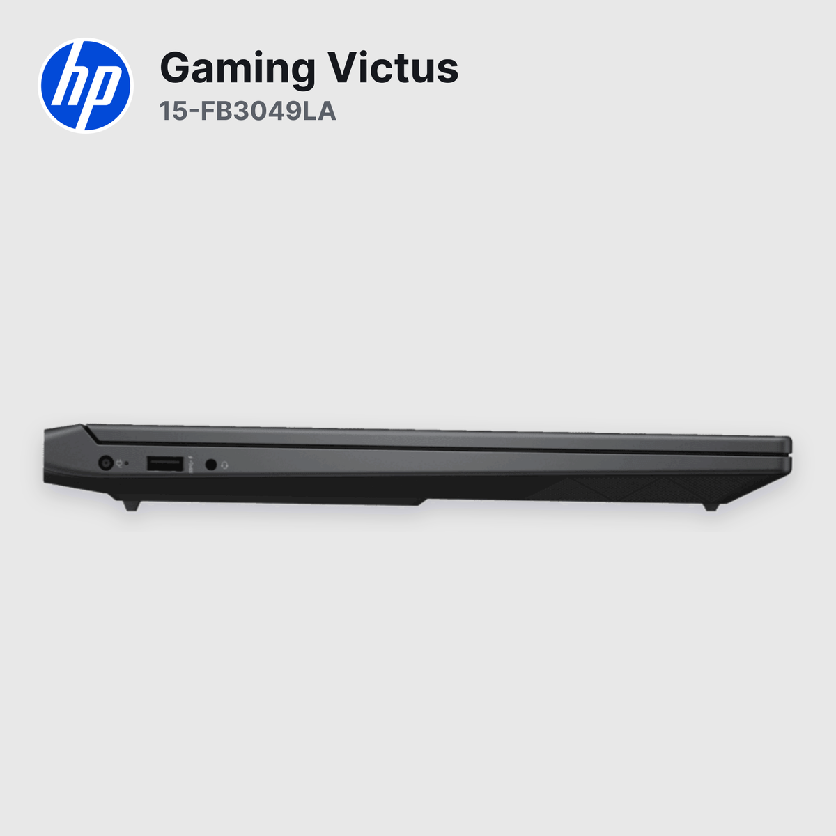 Laptop HP Gaming Victus 15-FB3049LA Ryzen 7-7445HS 8GB 512GB SSD RTX 4050 15.6" (D53P1LA#ABM)