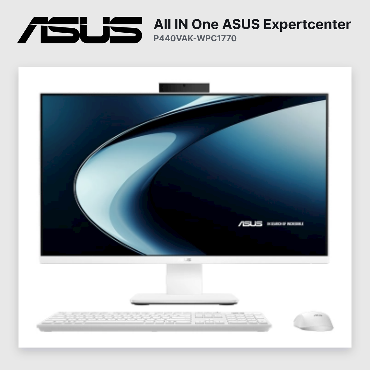All in One ASUS ExpertCenter P440VAK-WPC1770 Core 5 210H 8GB 512GB SSD 23.8" FHD (90PT03X7-M07080)
